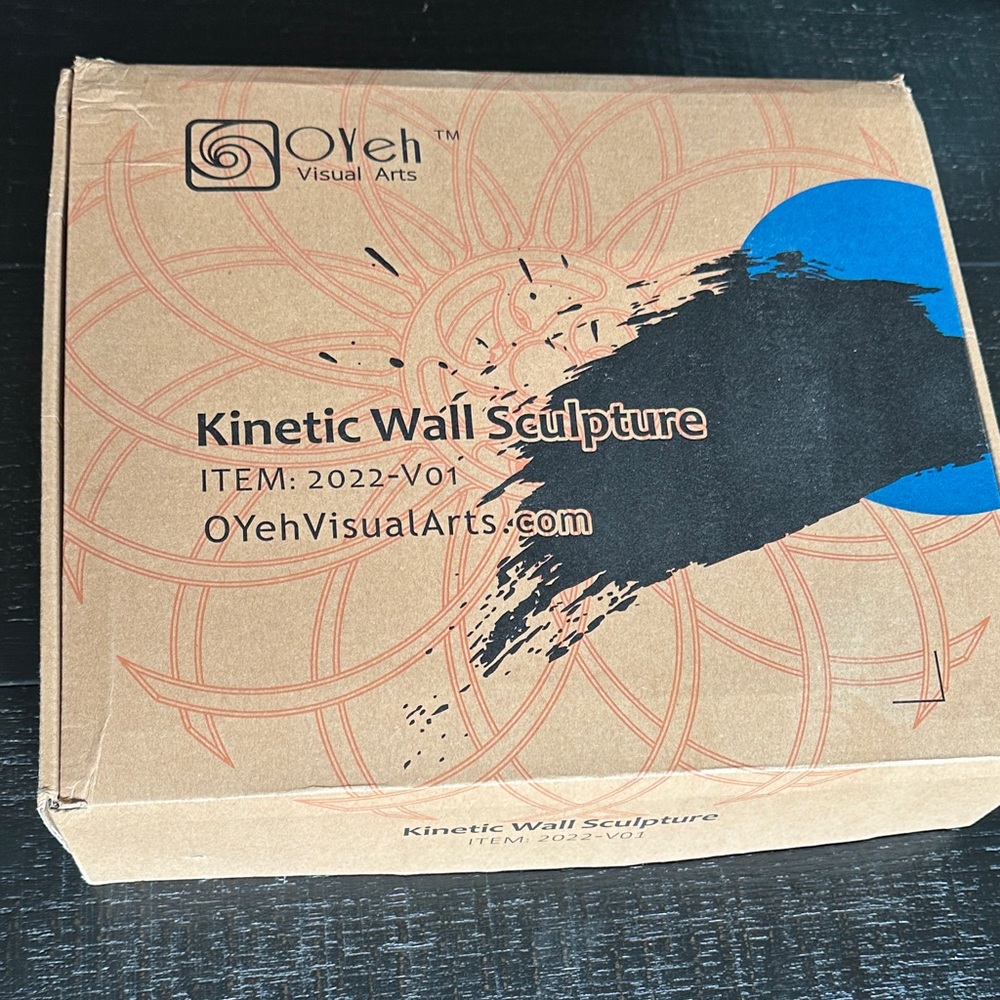 Oyeh Visual Arts - 2022-V01 : Kinetic Wall Sculpture